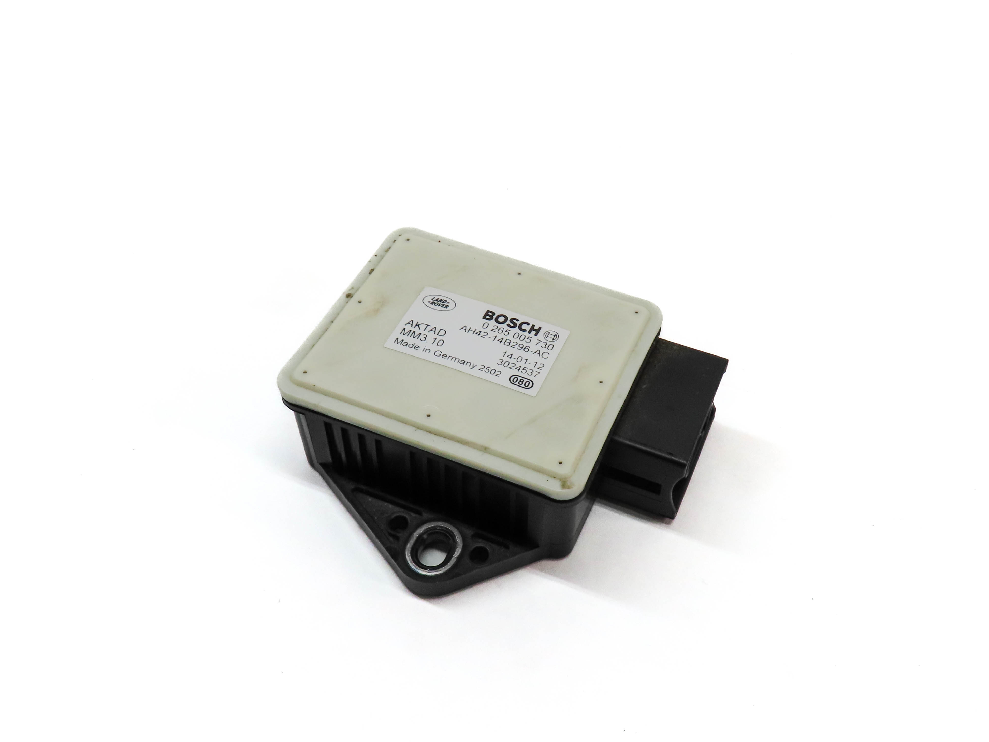 2012 RANGE ROVER (L322) YAW TURN RATE SPEED ACCELERATION SENSOR MODULE — exact item pictured